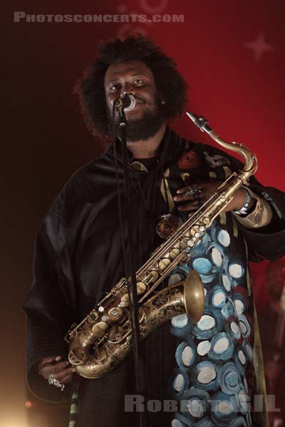 KAMASI WASHINGTON - 2017-11-03 - PARIS - Grande Halle de La Villette - 